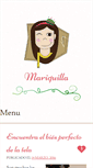 Mobile Screenshot of mariquillacostura.com